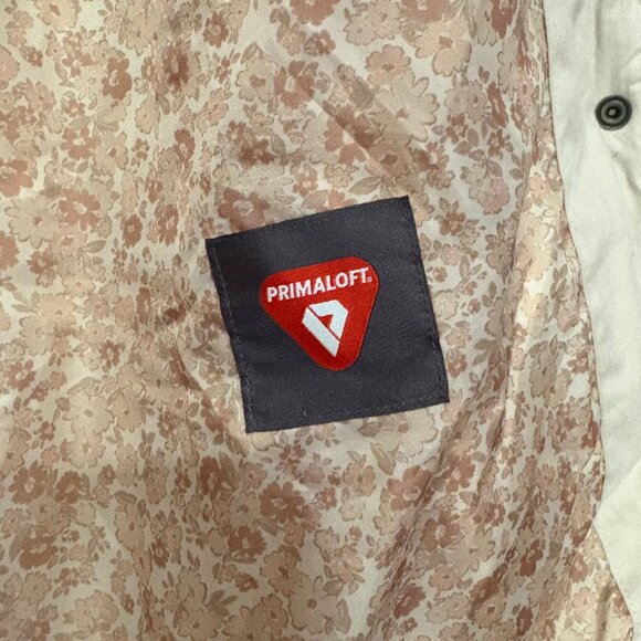 Joe Fresh x Jillian Harris Winter Jacket | Quilted White Coat | Cinch Waist Hood - Picture 7 of 9